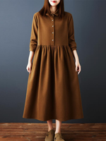 Skirt midi dress