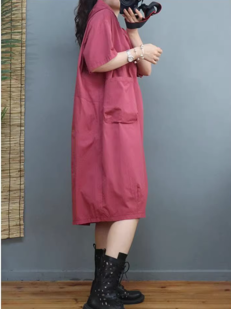 Tourneuse à sweat à sweat à sweat à sweat de poche décontracté de mi-longueur décontracté pour femmes