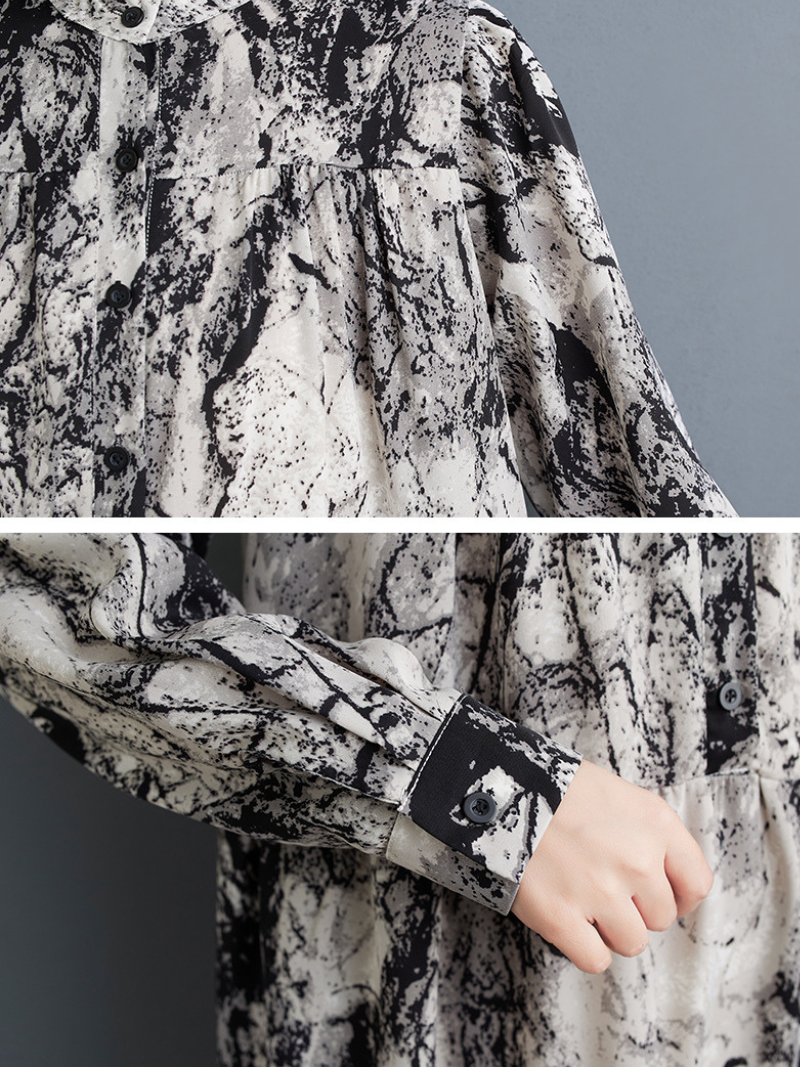 Robe A-Line Spring et Automne pour femmes