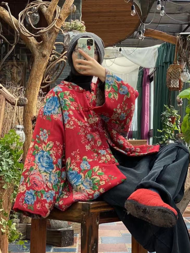 Women's Spring Cool and Fashionable Stylish Button Up Coat