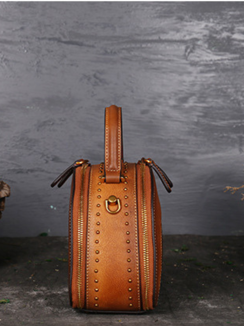 Unique Ethnic Design Leather Bag