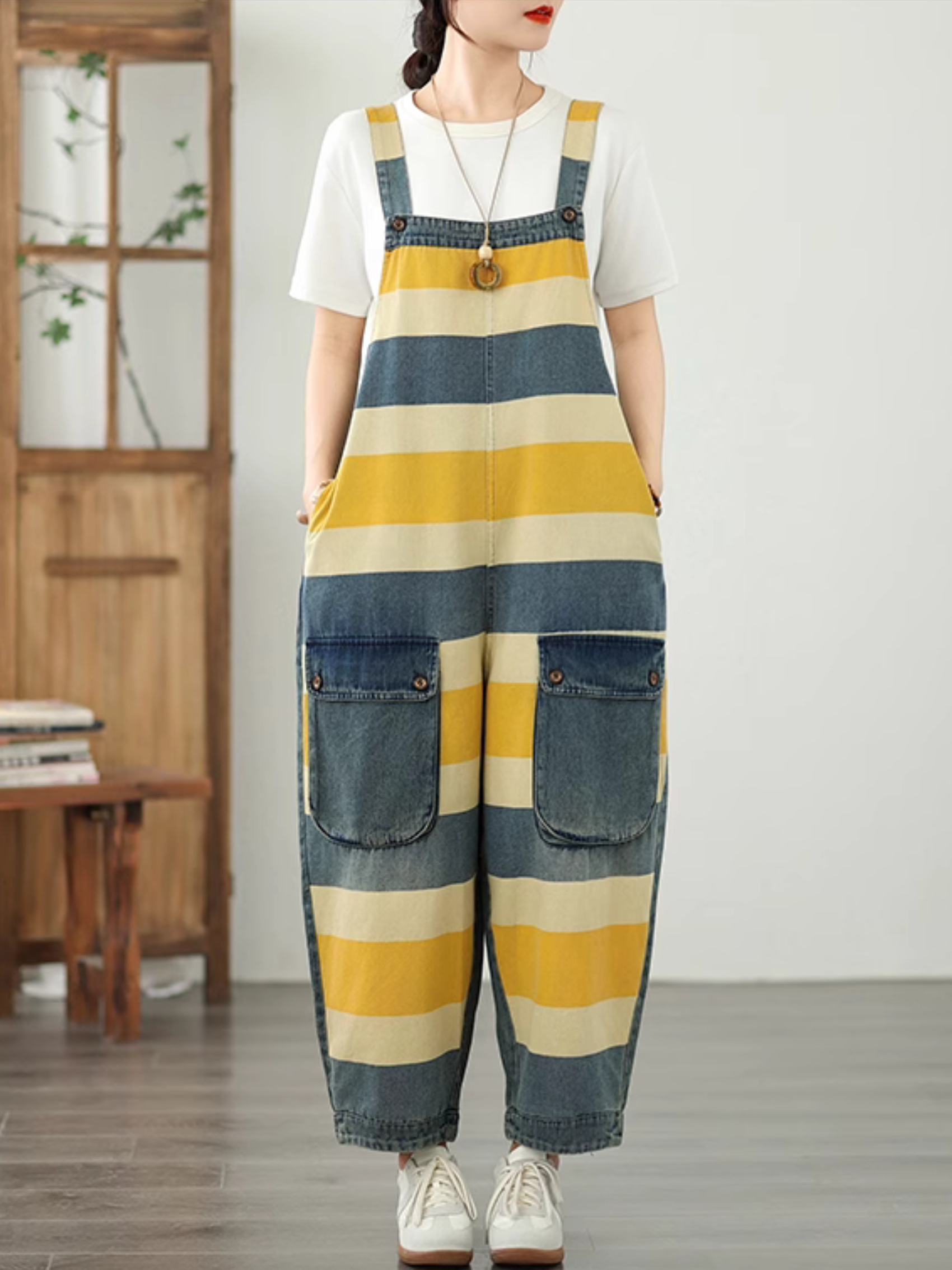 Women's Cool Yellow Dungaree