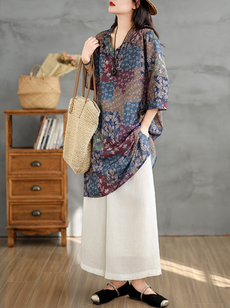 Women's Summer Mid-Length Top