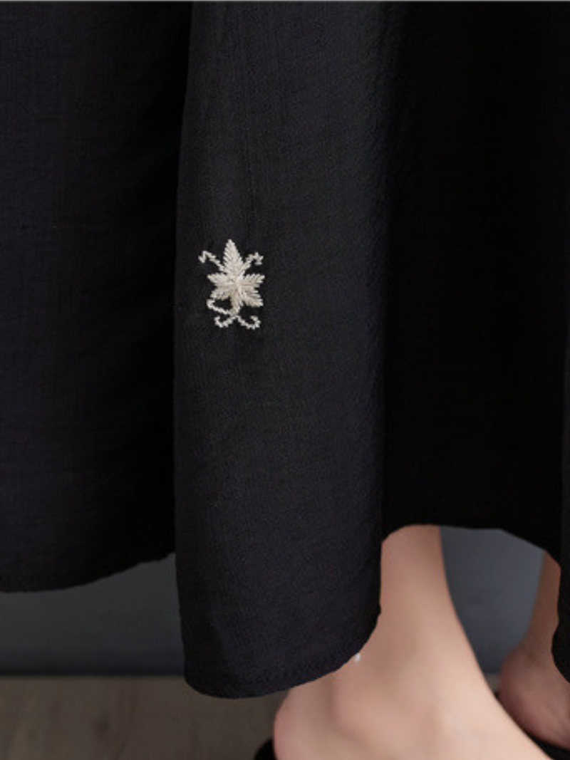 Fleur de la fleur de la fleur des femmes Robe A-Line