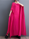 Women's Summer Stylish and Elegance Solid Color Kaftan Dress