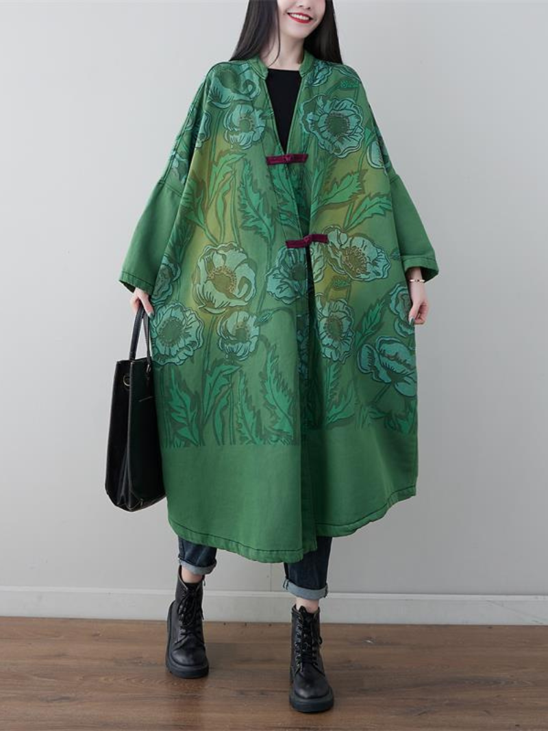 Women's Green Cardigan