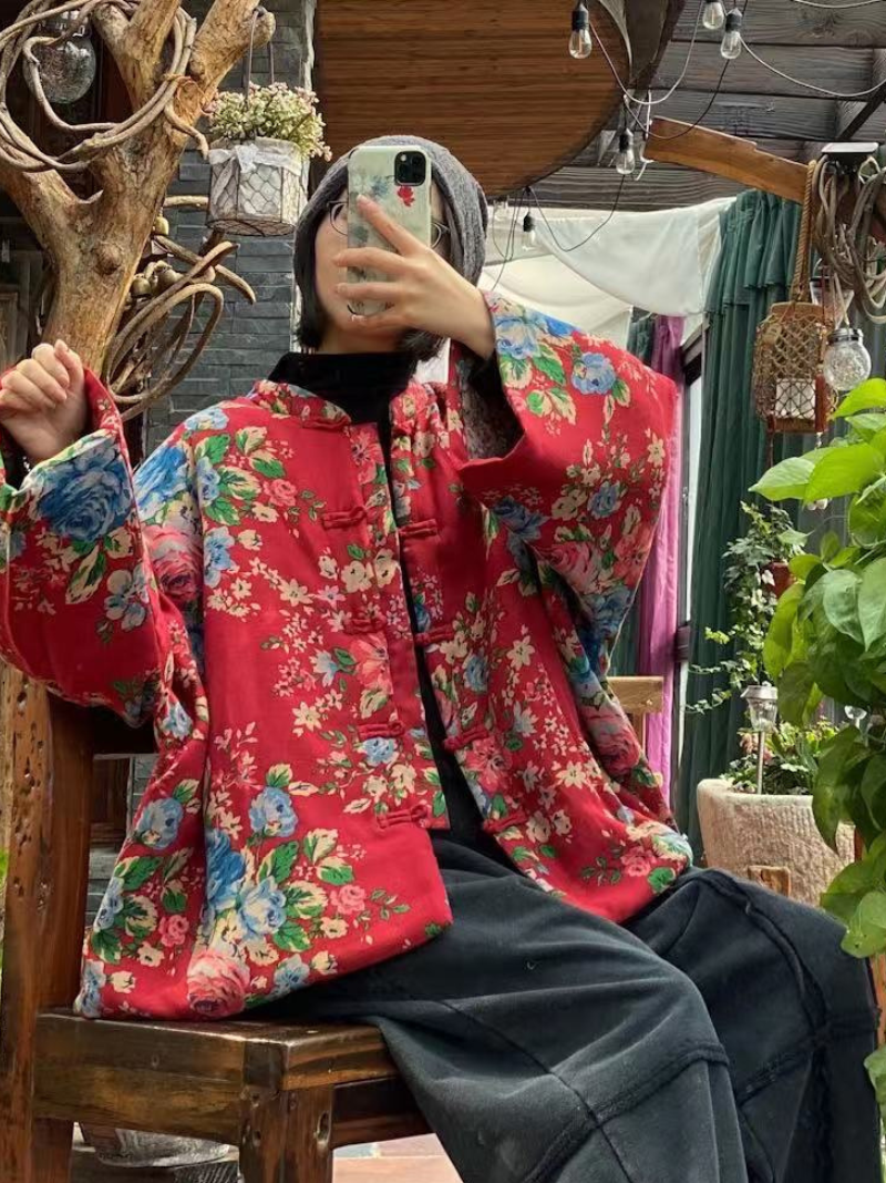 Women's Spring Cool and Fashionable Stylish Button Up Coat