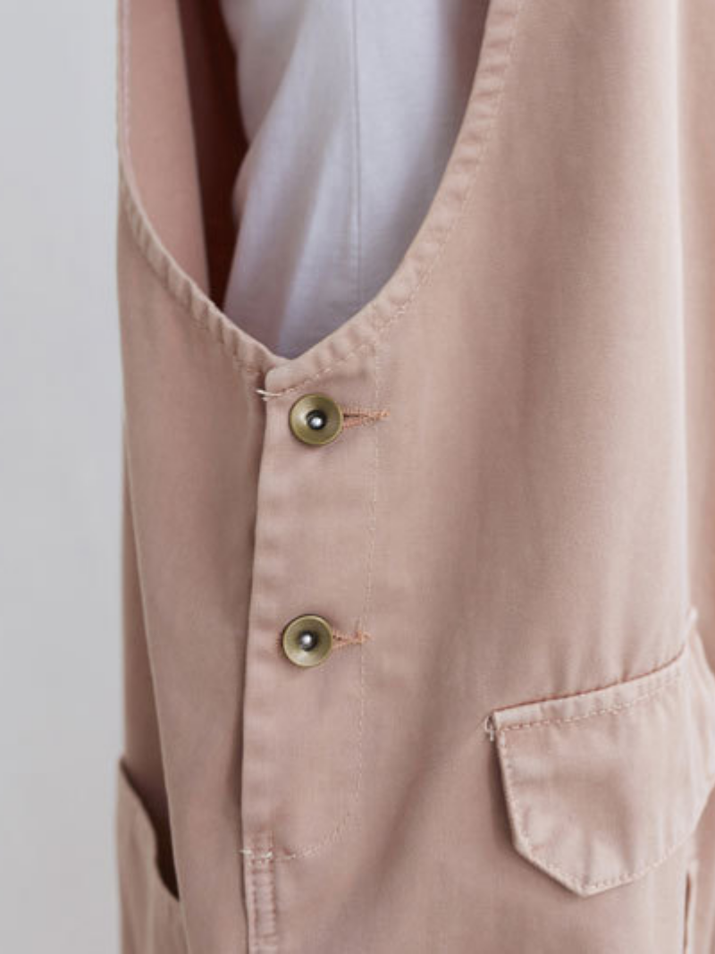 Women's Apricot  Dungarees