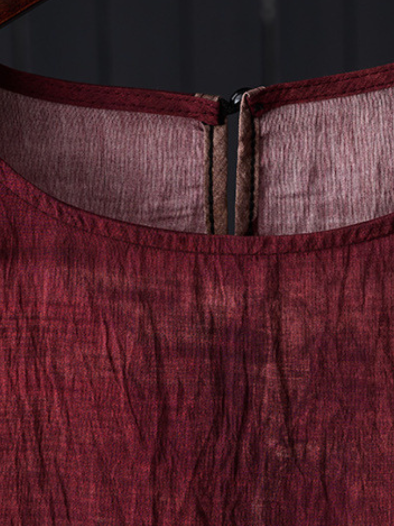 Tops de chemises à cou rond imprimées à la beauté des femmes imprimées