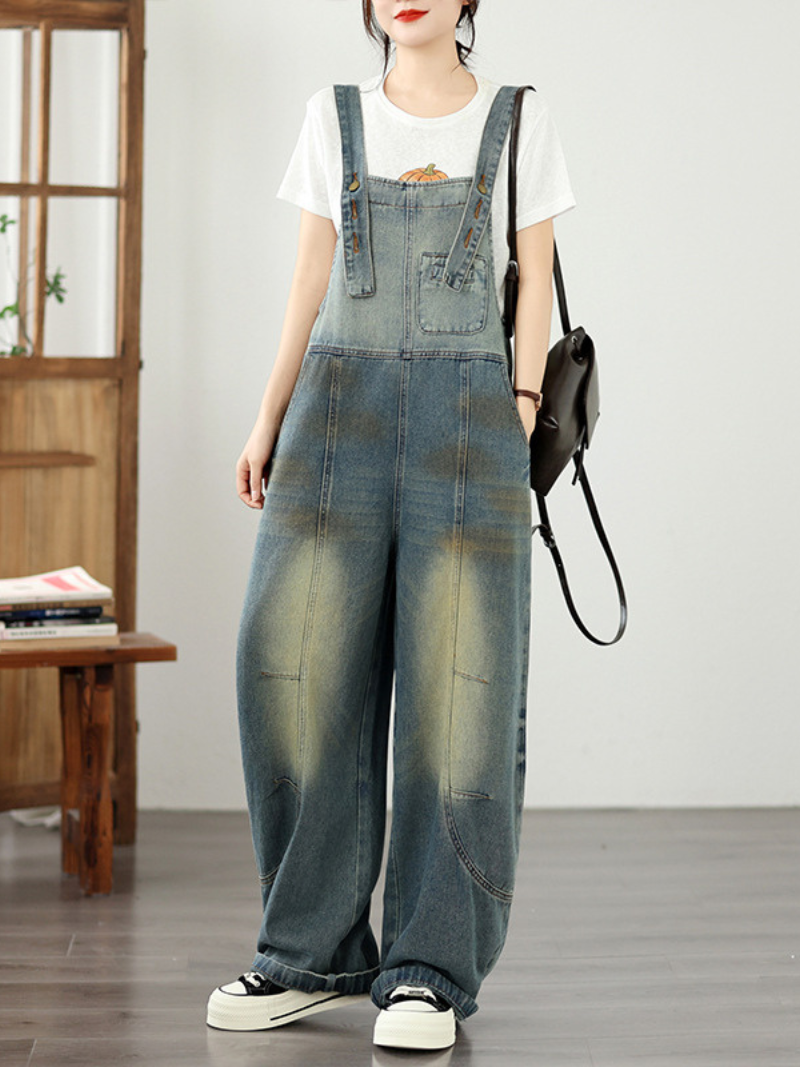 Confident Weekend Denim Overalls — Effortless Fit, Flattering Everyday Style