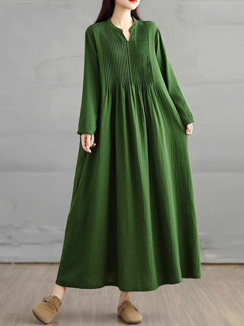 Loose Fit Smock Dress for Women