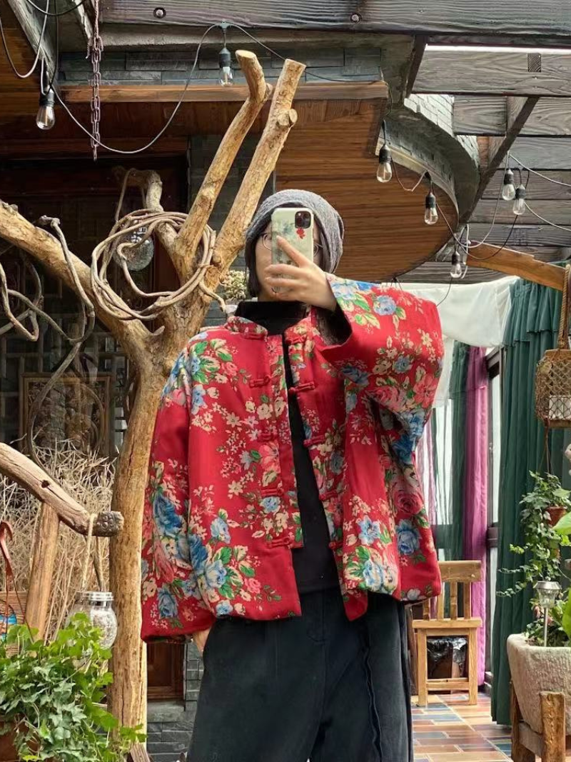 Women's Spring Cool and Fashionable Stylish Button Up Coat