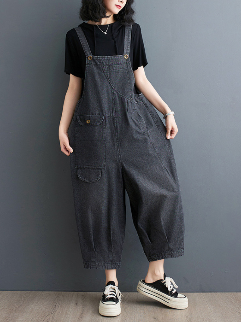 Women's Summer Stunners Light Wash Overalls Dungarees