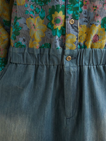 Women's Button-up Shirt Dress