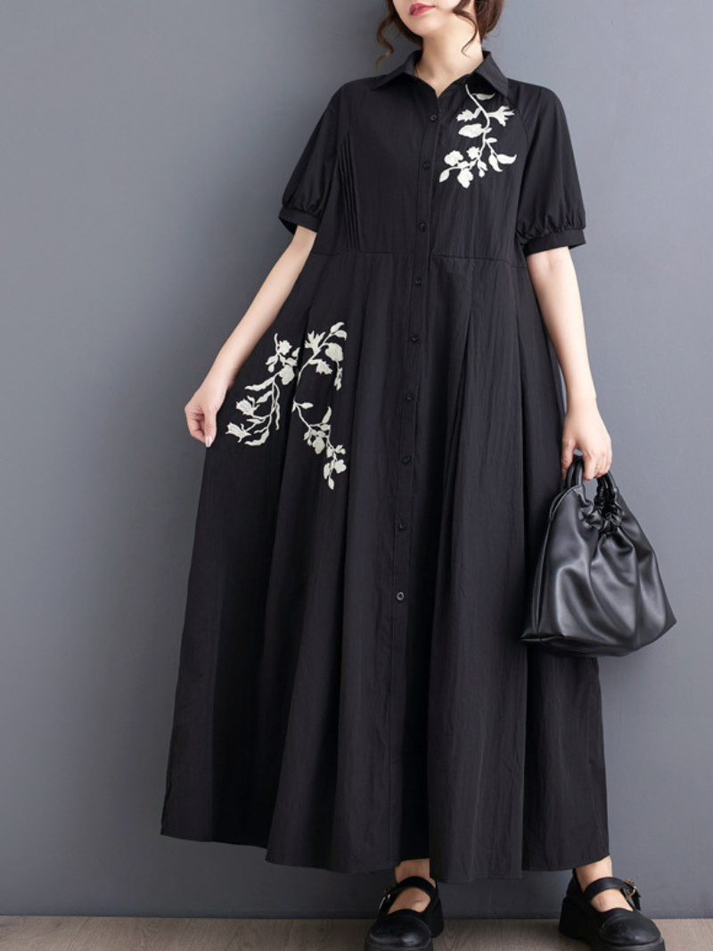 Sound of Rain Women Women's Broidered High-Wines Robe