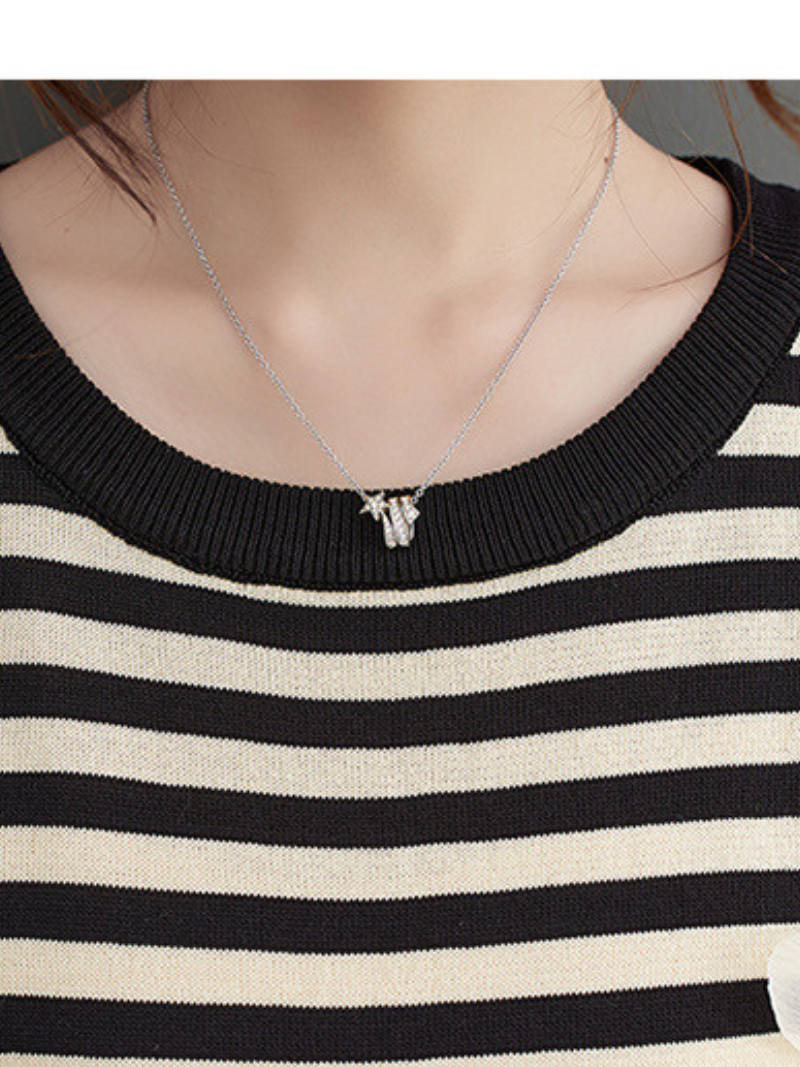 Women's Round Neck Midi Dress