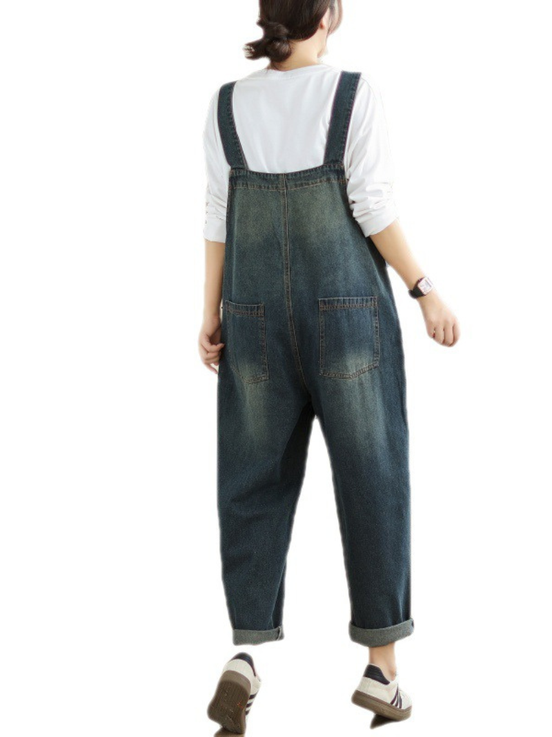 Women's Cropped Pant Dungarees