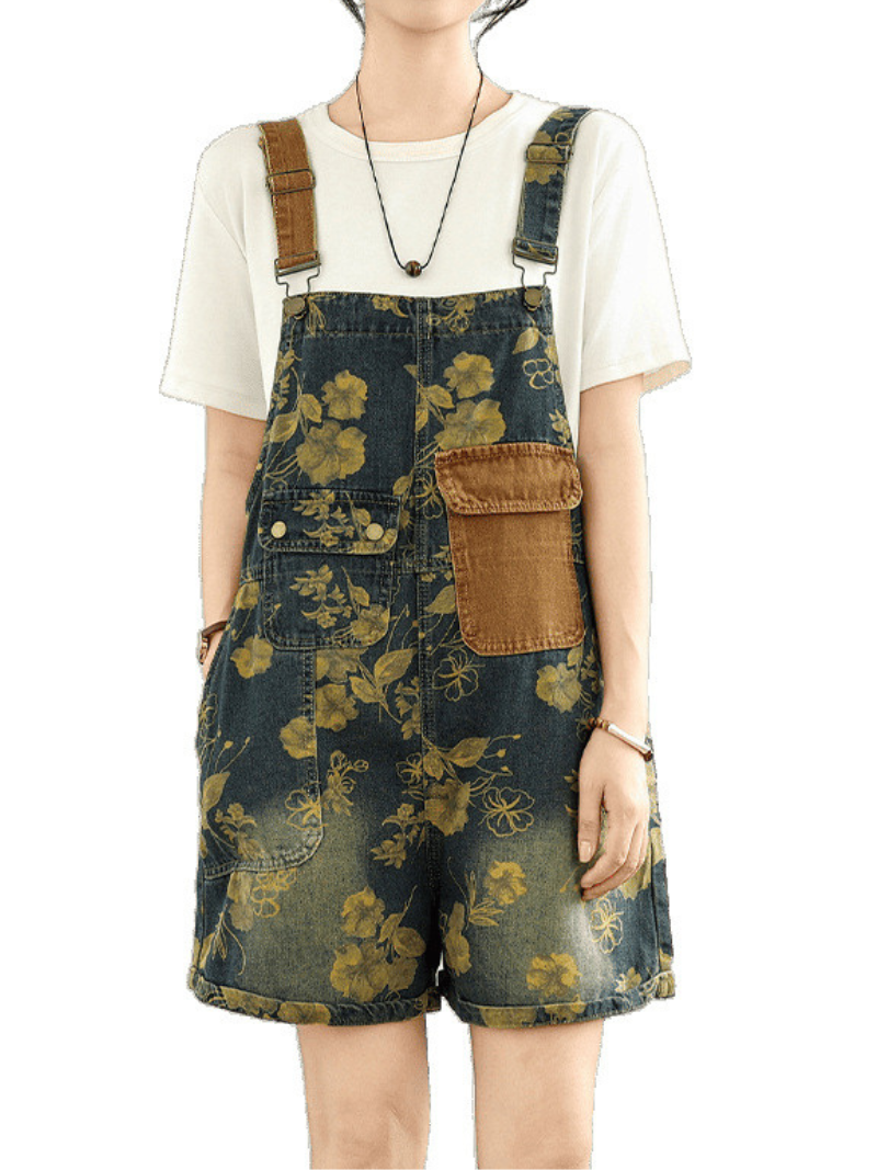 Women's Fashionable Loose Dungaree 