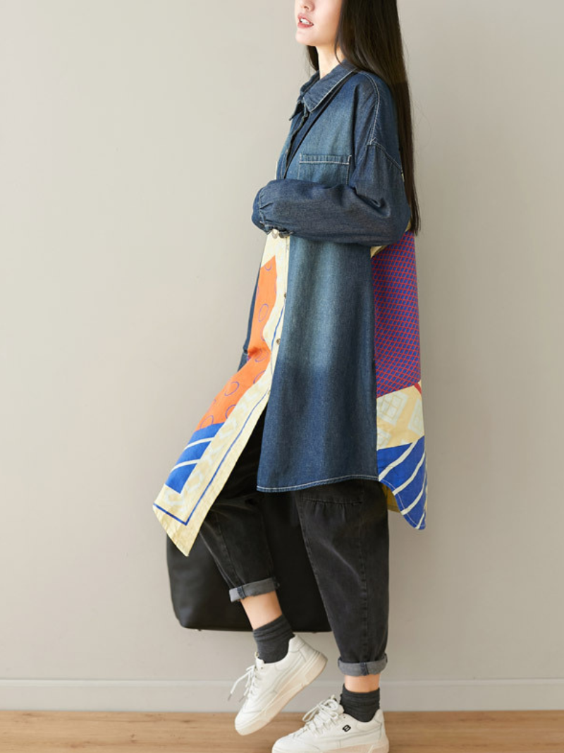 Women's Lapel Collar Cardigan