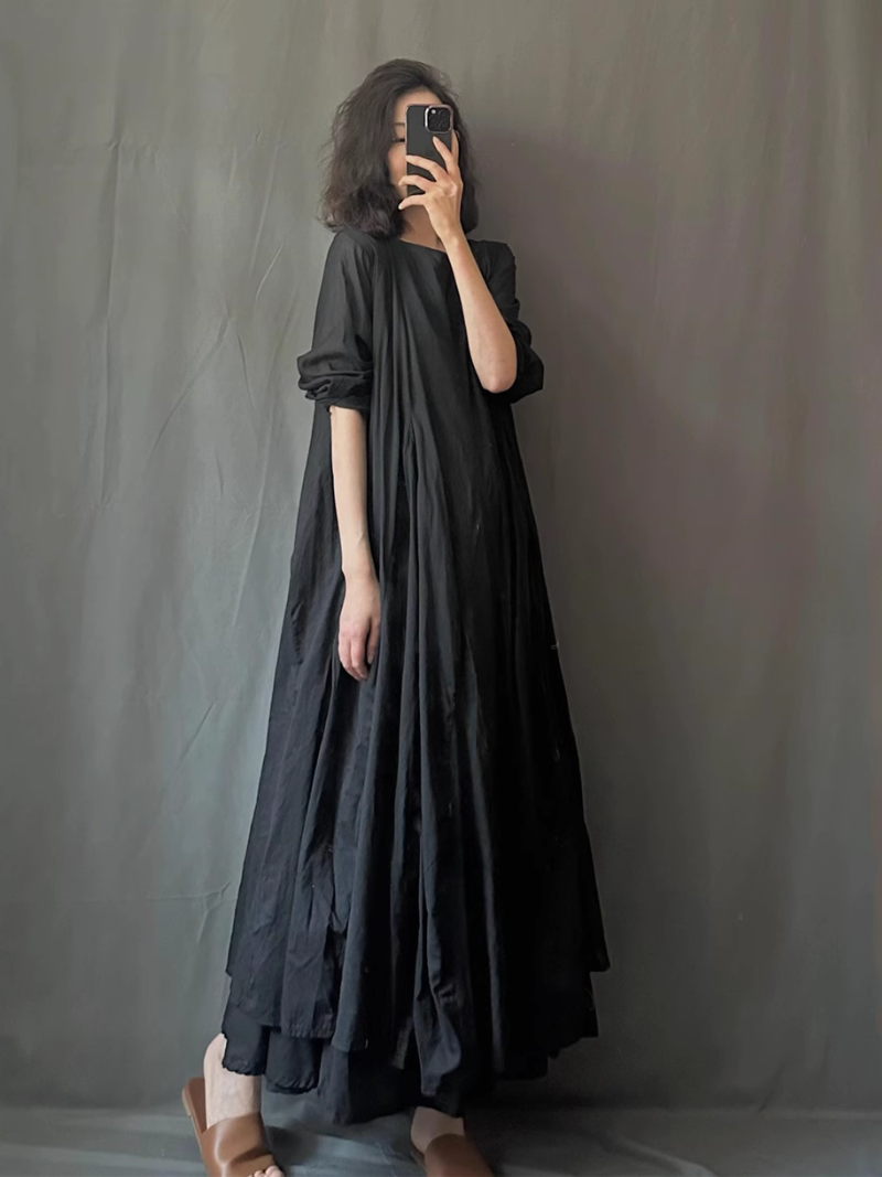 Élégance et confort pour femmes Robe A-Line Lightweight Spring and Summer