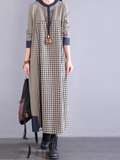 Checkered dress shirt