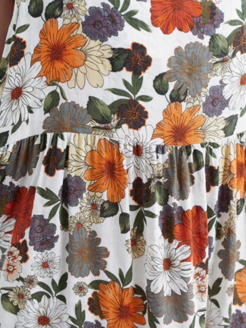 Women's Floral A-Line Dress