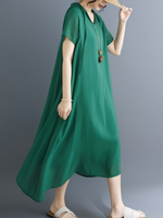 Sunlit Confidence Midi Dress — Flowy, Flattering Rayon-Blend for Everyday Elegance