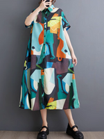 Vestido de línea A de forma elegante y elegante de las mujeres