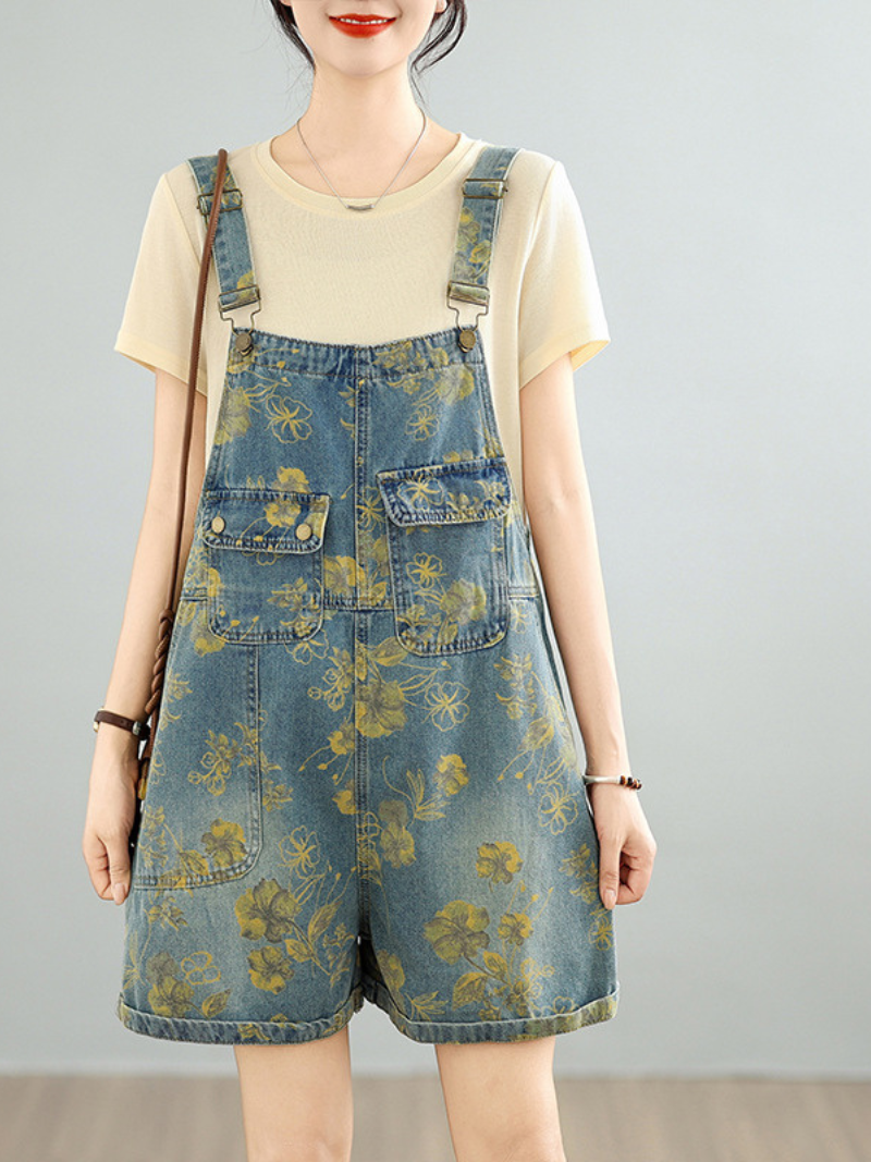 Women's Loose Light Blue Dress 