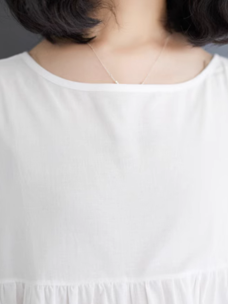 Robe A-line de fée A-line de toute longueur artistique et charme pour femmes