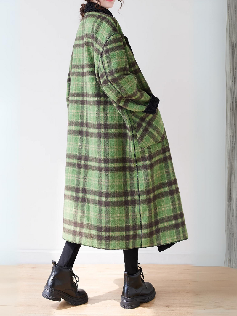 Women's side Pockets Coat