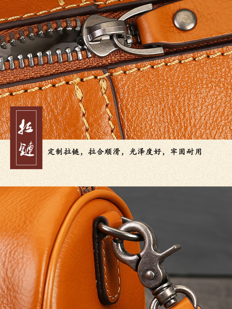 Smooth zipper closure bag