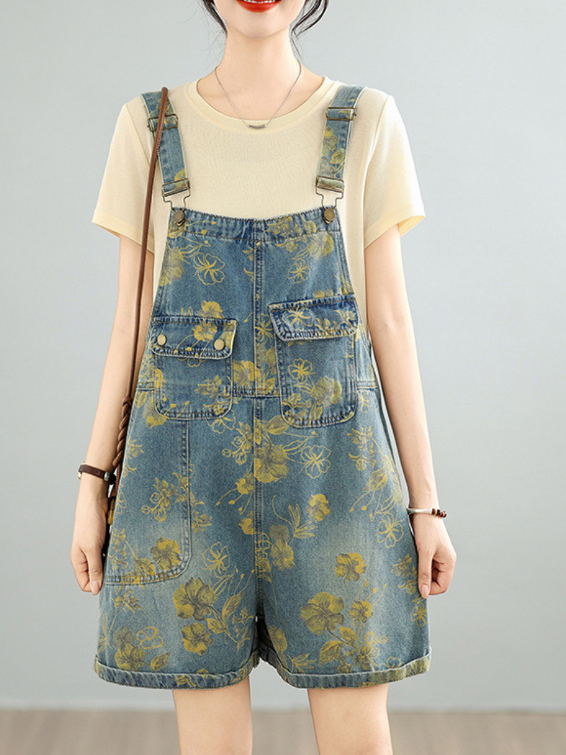 Women's Beautiful Loose Dungaree  