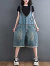 Women's Short Overalls Dungarees