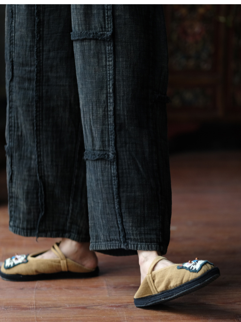 Fond cru de la femme décontractée en vrac élastique élastique