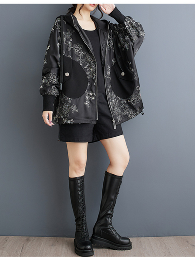 Women's Printed  Jacket