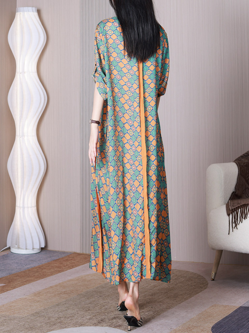 Women's Green A-line Dress