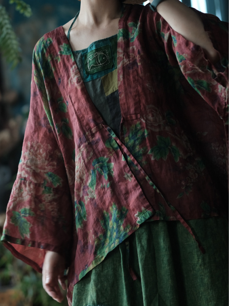 Trendy Ramie Cardigan Summer Outfit