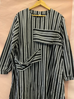 Women's Spring & Autumn Stylish Striped Casual Loose A-Line Dress