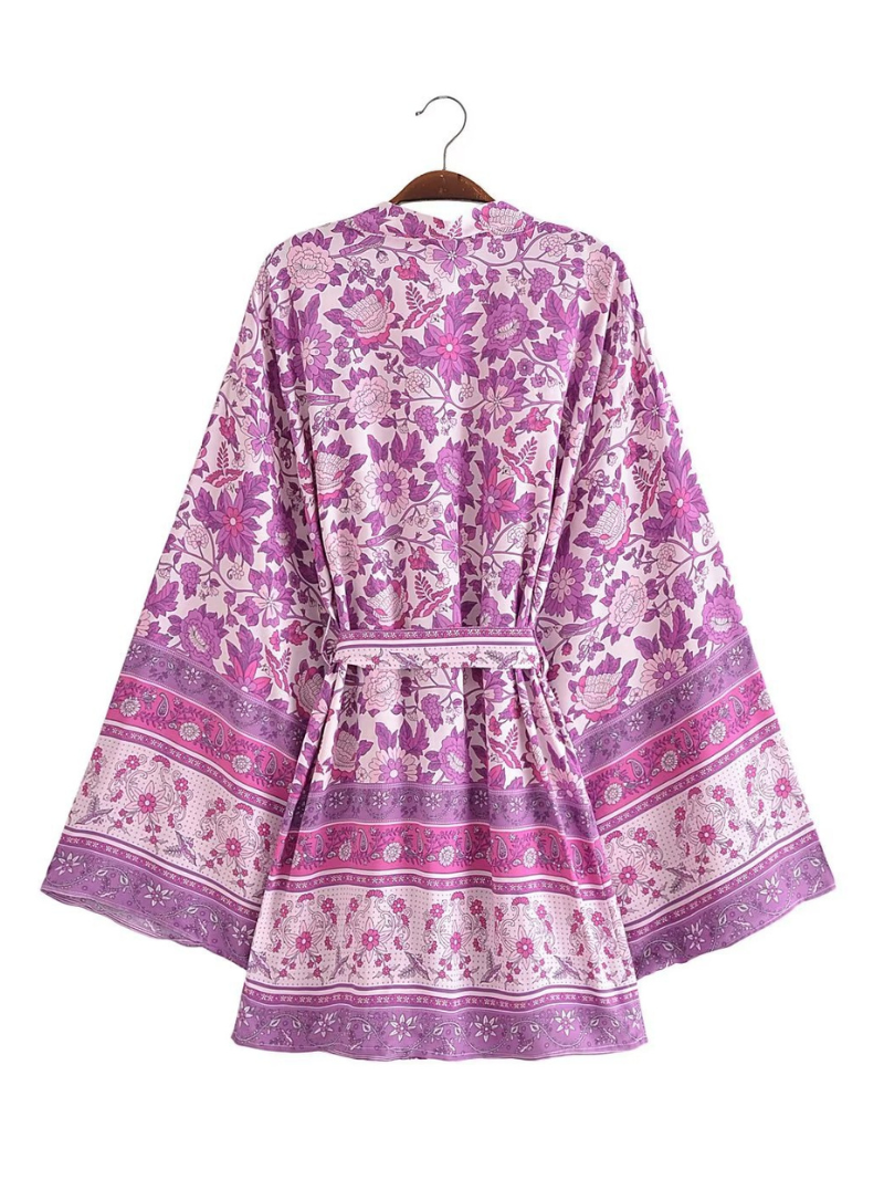 Women's Floral Kimono Jacket
