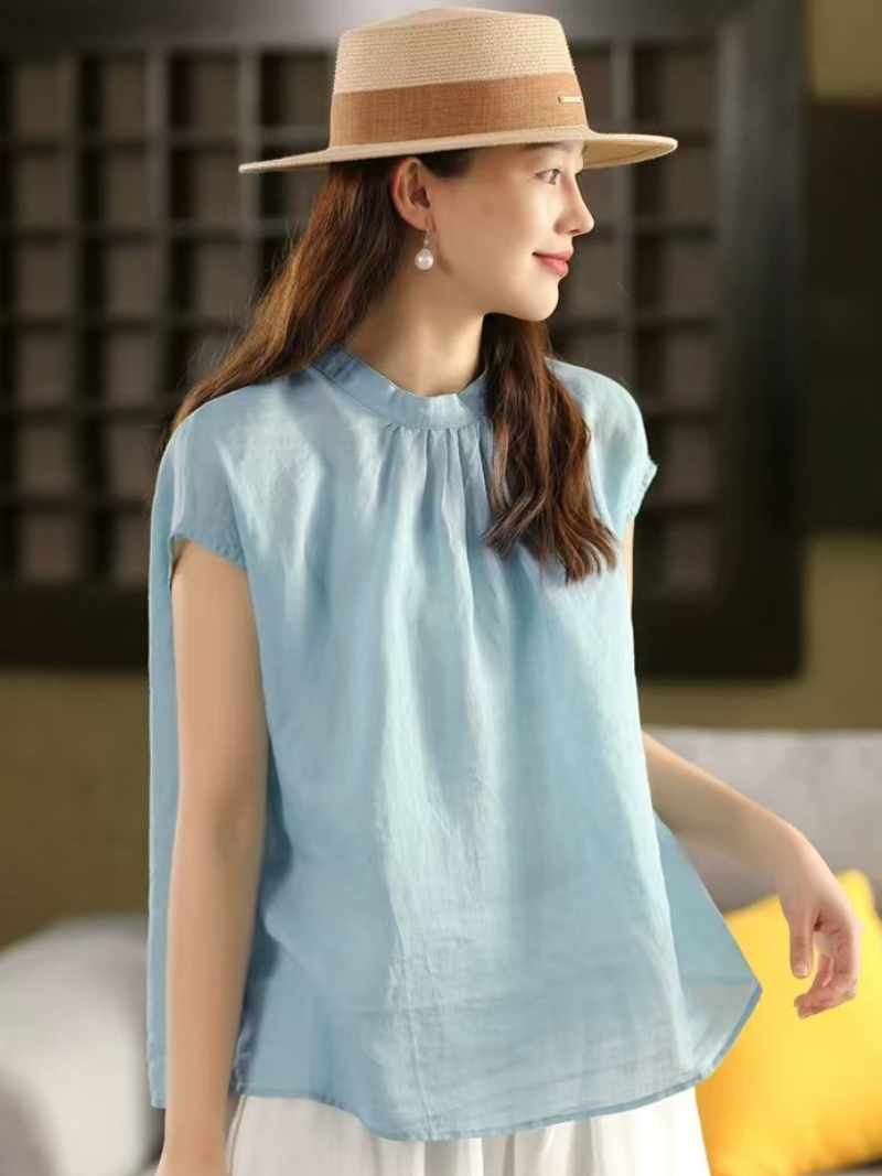 Women's Summer Casual Easy to Wear Loose Tops
