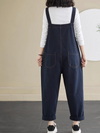 Women's Dark Blue Dungaree