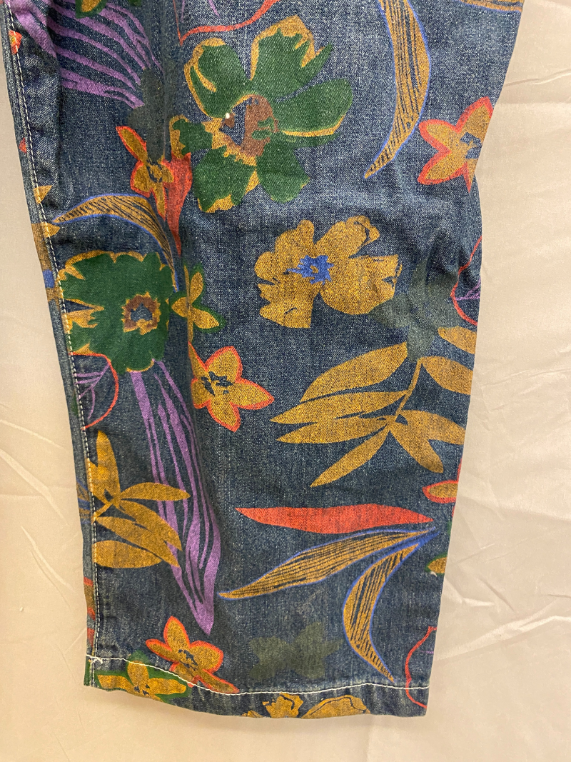 C'est ma vie en denim imprimé de la vie