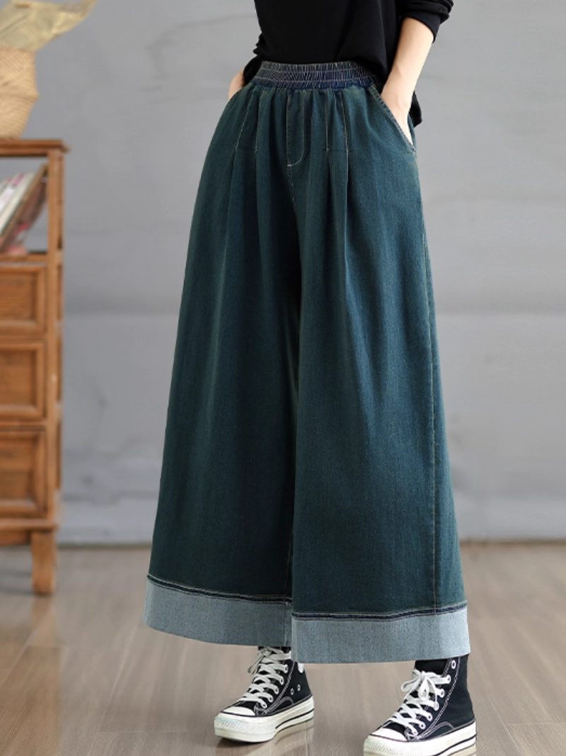 Elegante High-Waist-Hose für den Sommer für Damen