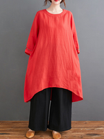   Round Neck Women's A-Line dress