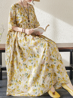 Sunlit Weekend Maxi Dress — Relaxed, Flattering Cotton Linen Comfort Style