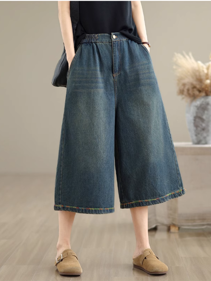 Bouton de poches à la mode à la mode des femmes en bas