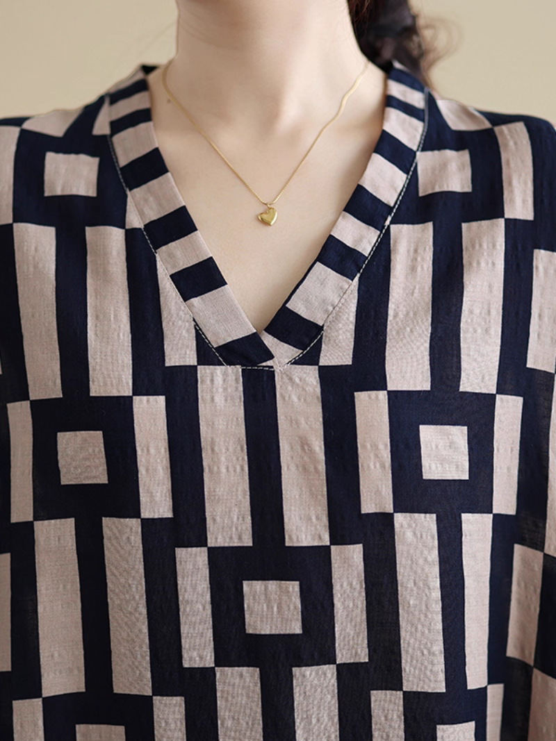 Women's V-neck Kaftan  