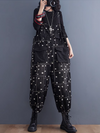 Women's Printed Dungaree