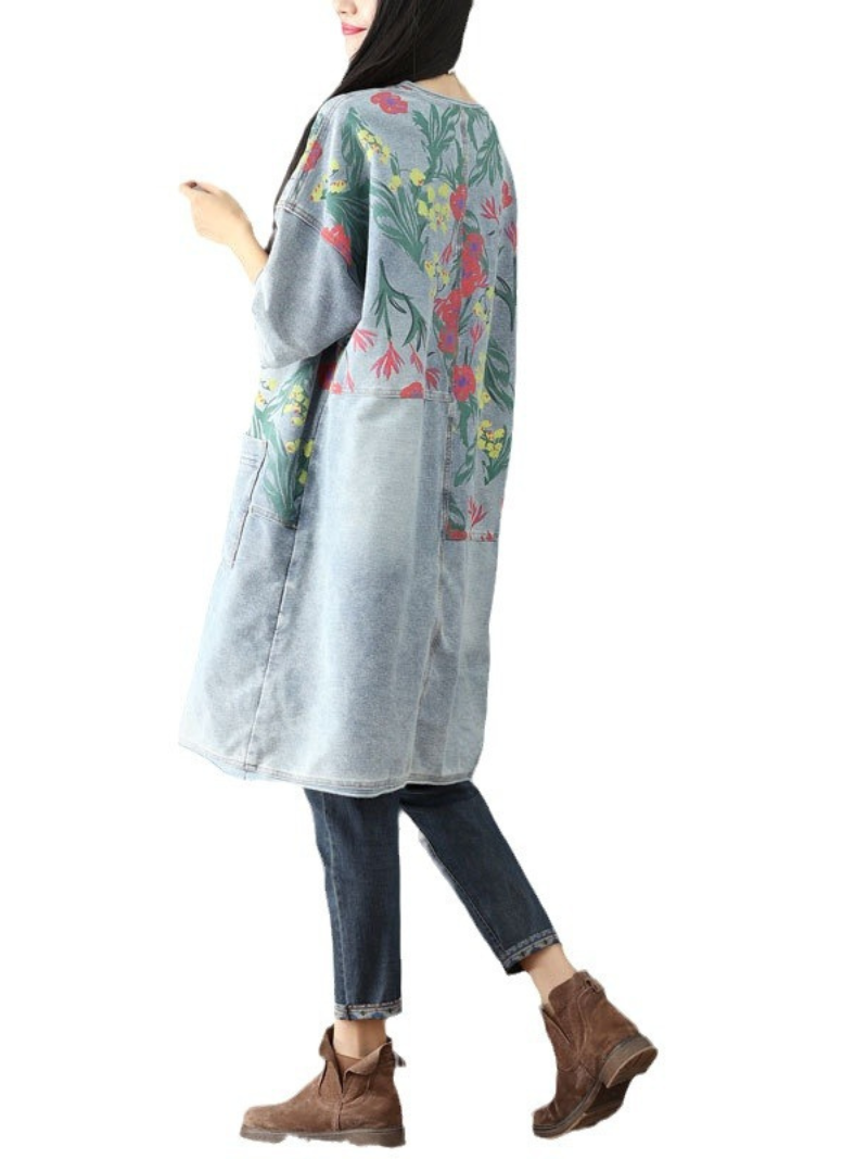 Women's Jeans Middi Dress